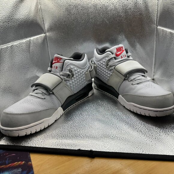 Size 12 Nike Air‎  V. CRUZ Wolf Gray Silver Black Mens Trainer Shoes 777535-001